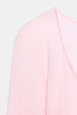 ХЛОПКОВАЯ ФУТБОЛКА С КРУГЛЫМ ВЫРЕЗОМ — ZARA