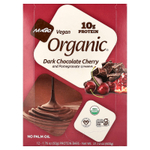 NuGo Nutrition, Organic®, протеиновые батончики, темный шоколад, вишня и гранат, 12 батончиков по 50 г (1,76 унции)