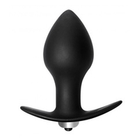 Чёрная анальная вибропробка 10см Lola Games Bulb Anal Plug 5006-03lola
