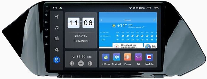 Магнитола для Hyundai Sonata 2020+ - AK479R10-MTK-LTE Android 10, SIM-слот