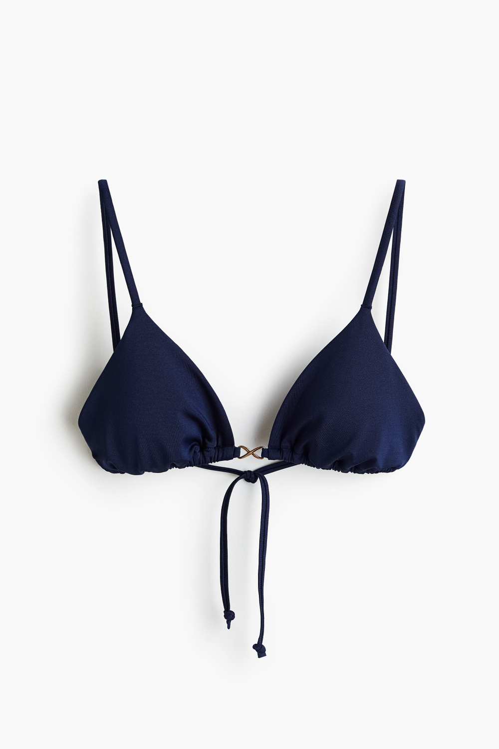 Верх бикини-треугольник с чашками — Коралловый - H&M