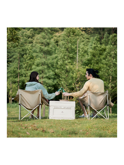 Кресло туристическое Naturehike Stellaluna T01 складное, 80х53х66 см, до 110 кг, бежевое