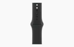Умные часы Apple Watch Series 11 GPS 46 мм, Jet Black Aluminium, Black Sport Band, M/L