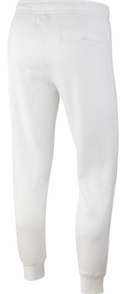 Мужские теннисные штаны Nike Sportswear Club Fleece M - белый