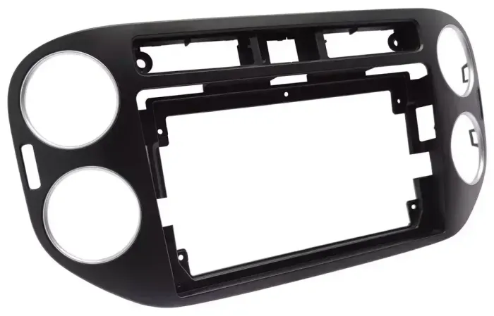 Магнитола для Volkswagen Tiguan 1 2011-2016 (аварийка прямоугольная, рамка чёрная) - Teyes CC4 монитор 9.2" 2K QLED на Android 14, Быстрейшая, Snapdragon 680, DSP, CarPlay, 4G SIM-слот