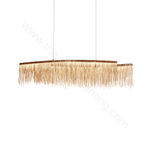Pendant design lamp Waterfall  L100 (Rose gold)