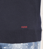 свитер scasius HUGO - темно-синий(50481849)