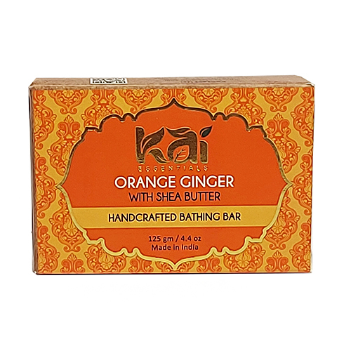 Мыло Апельсиновый имбирь Премиум с маслом ши Кай Эссенциалс | Kai Essentials Orange Ginger Soap 125g