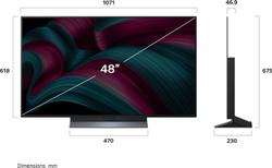 OLED телевизор LG OLED evo AI C5 OLED48C51LA