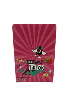 Жевательная резинка TikTok Chile со вкусом клубники