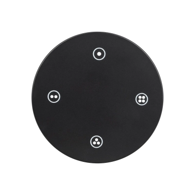 INTELLIGENT ARLIGHT Пульт SMART-801-22-4G-4SC-SH Black (3V, Magnet, 2.4G) (IARL, IP20 Пластик, 5 лет)