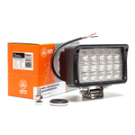 AE45RT-15LED-FG-PC Фара светодиодная дополнительная, прямоугольная 158*76*94, рассеянный свет, 15 диодов, крепление по центру, рифлёное стекло, 45 Вт, 10-30 В