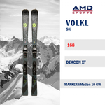 Горные лыжи VOLKL DEACON XT 168 + Vmotion GW 10