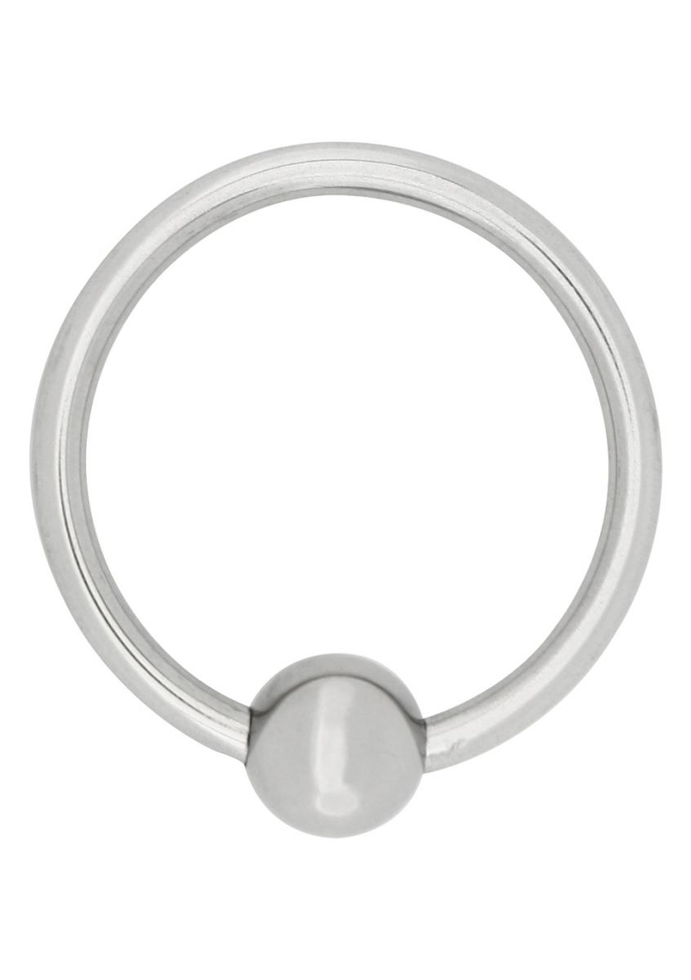Металлическое кольцо Acorn Ring 28mm (Цвет: серебристый)