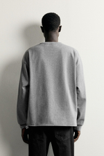ФУТБОЛКА RELAXED FIT С РАЗРЕЗАМИ — ZARA
