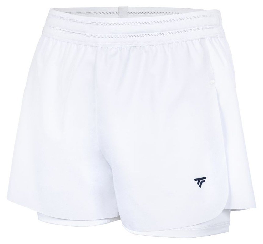 Женские теннисные шорты Tecnifibre Team Stretch - white