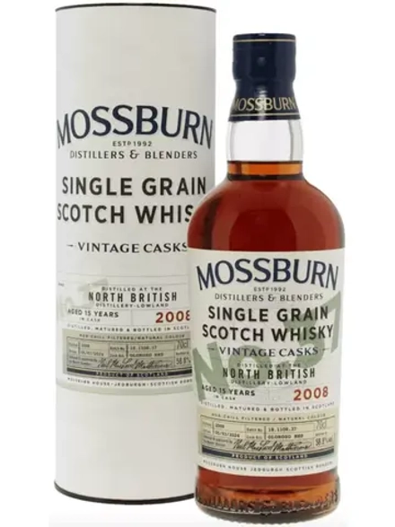 Виски Mossburn North British 15 Year Old, 0.7 л.