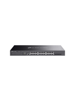 TP-Link SG3428X-M2 Управляемый коммутатор JetStream уровня 2+ с 24 портами 2,5 Гбит/с и 4 портами SFP+ 10 Гбит/с