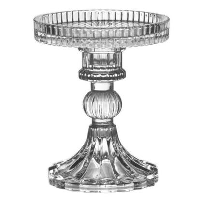 Подсвечник Decor de table Ле Классик 12 см, съемная чаша, стекло