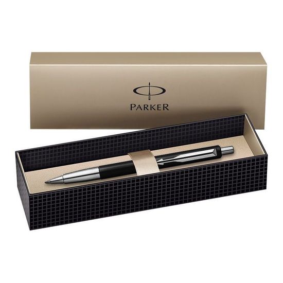 Шариковая ручка Parker Vector Standard K01, цвет: Black, стержень: Mblue, S0275210