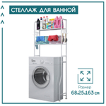 Этажерка, полка для ванной, органайзер хранение вещей