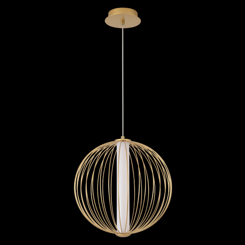 Подвесной светодиодный светильник Crystal Lux SYNC SP18W LED GOLD
