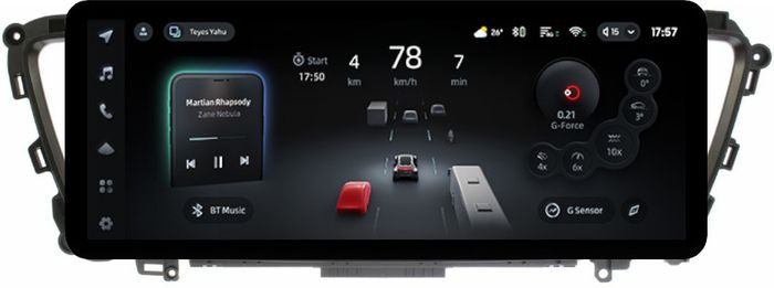 Магнитола для KIA Carnival 3 2014-2020 (большая рамка) - Teyes CC4PRO монитор 12.3" 2K QLED + рамка 9, Android 13, Быстрейшая, Snapdragon 778G, ИИ, CarPlay, DSP, 4G SIM-слот