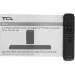 Саундбар TCL Q75H 5.1.2 620Вт черный