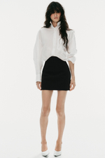 МИНИ-ЮБКА В КОРСЕТНОМ СТИЛЕ — ZARA
