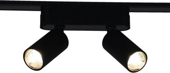 Трековый светильник  13005-9.3-002UR magnetic LED2x5W BK Reluce