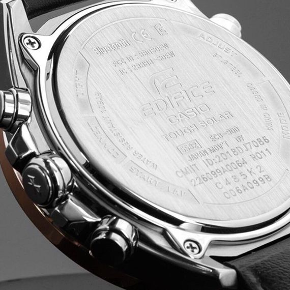 Японские наручные часы Casio Edifice ECB-900GL-1B с хронографом