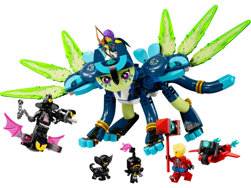 Конструктор LEGO DREAMZzz 71476 Зои и Зиан-кошка-сова