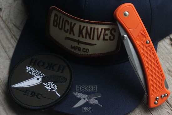 Складной нож BUCK 0110ORS2 110 Slim Knife Select c клинком из стали 420HC, рукоять ABS-пластик