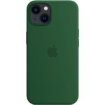 Силиконовый чехол с поддержкой MagSafe Apple Silicone Case для iPhone 13, Clover (Зеленый клевер)