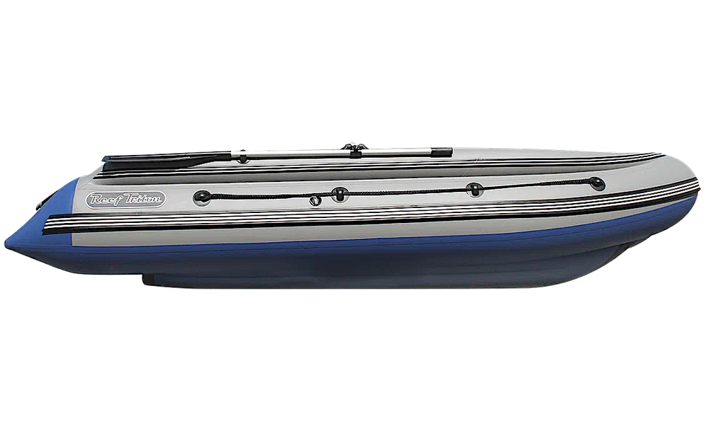 Лодка ПВХ Angler Reef Тритон 420FiНД с интегрированным фальшбортом -