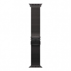 Смарт-часы Apple Watch Ultra 4 49 mm, Black Titanium case | ремешок Milanese Loop | Black, S