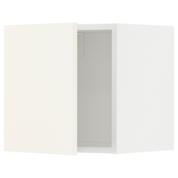 IKEA METOD  (ИКЕА МЕТОД)  -  Навесной шкаф - белый/Валльстена белый 40x40 см