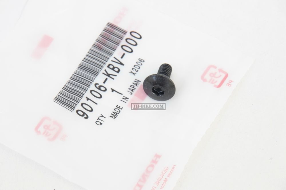 90106-KBV-000. SCREW, PAN, 6X14. Honda
