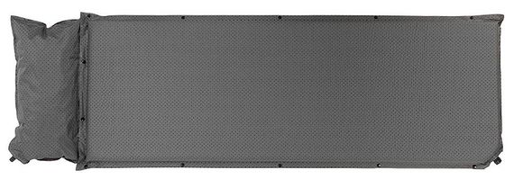 Коврик самонадувающийся с подушкой 30-170x65x5 см оранжевый/серый NISUS N-005P-OG
