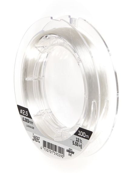 Леска монофильная Lucky John FLUOROCARBON Soft 100 м, 0,28 мм