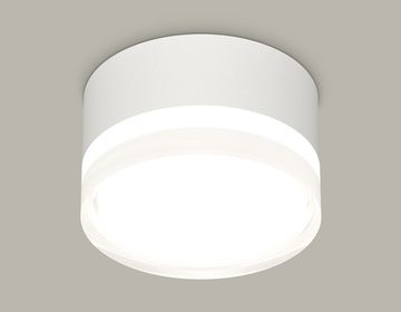 Комплект накладного светильника с акрилом 1*GX53 XS8101023 SWH/FR/CL белый песок/белый матовый/прозрачный (C8101, N8399)DIY System Complects Ambrella