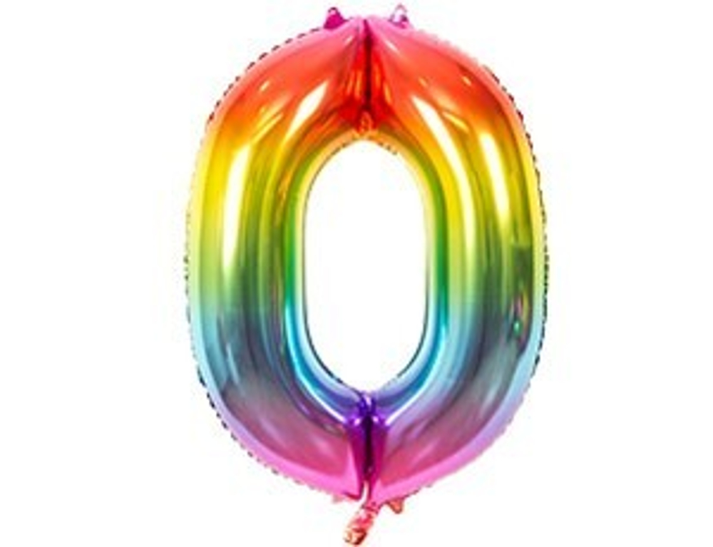 Цифра "0" (цвет на выбор) 1 шт
