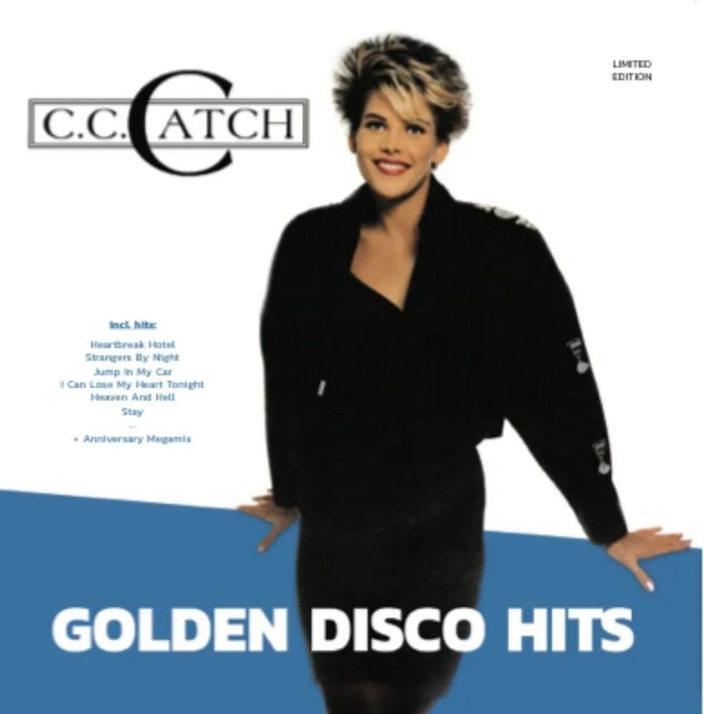 C.C. CATCH Golden Disco Hits (White, LP) новая запечатанная виниловая пластинка