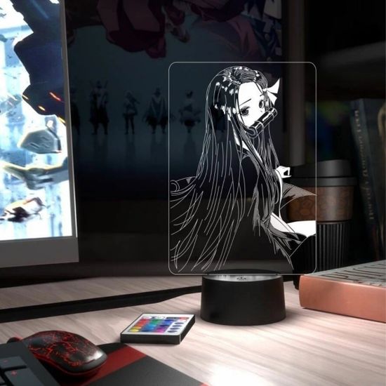 3D лампа Незуко Клинок рассекающий демонов