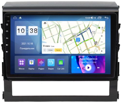 Магнитола для Toyota Land Cruiser 200 2015-2021 (без JBL) - Parafar PF567UHD на Android 13, Быстрая, QLED, CarPlay, 4G SIM-слот