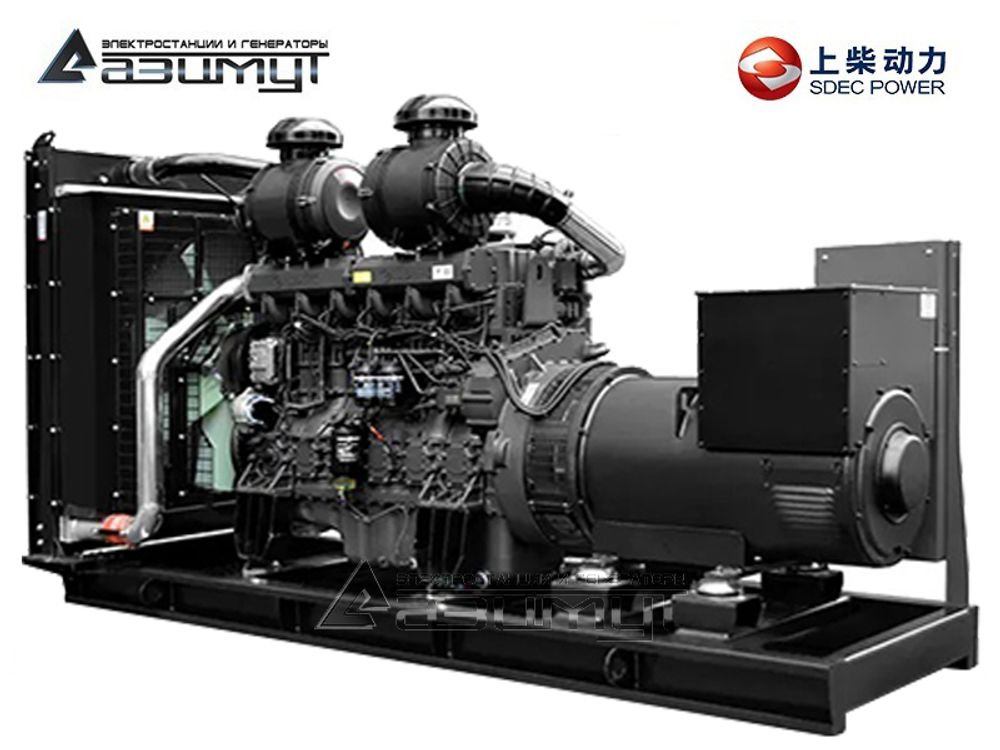 Дизельный генератор Азимут АД-630С-Т400-1РМ5 Sdec