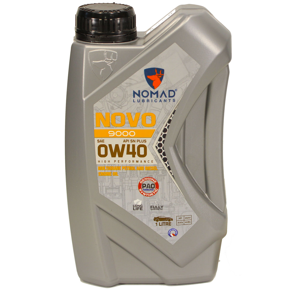 Масло моторное NOMAD NOVO 9000 0W-40 (1л) API SN PLUS ACEA A3/B4