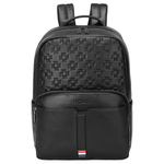 NOMK Cow Leather Backpack Unisex Black