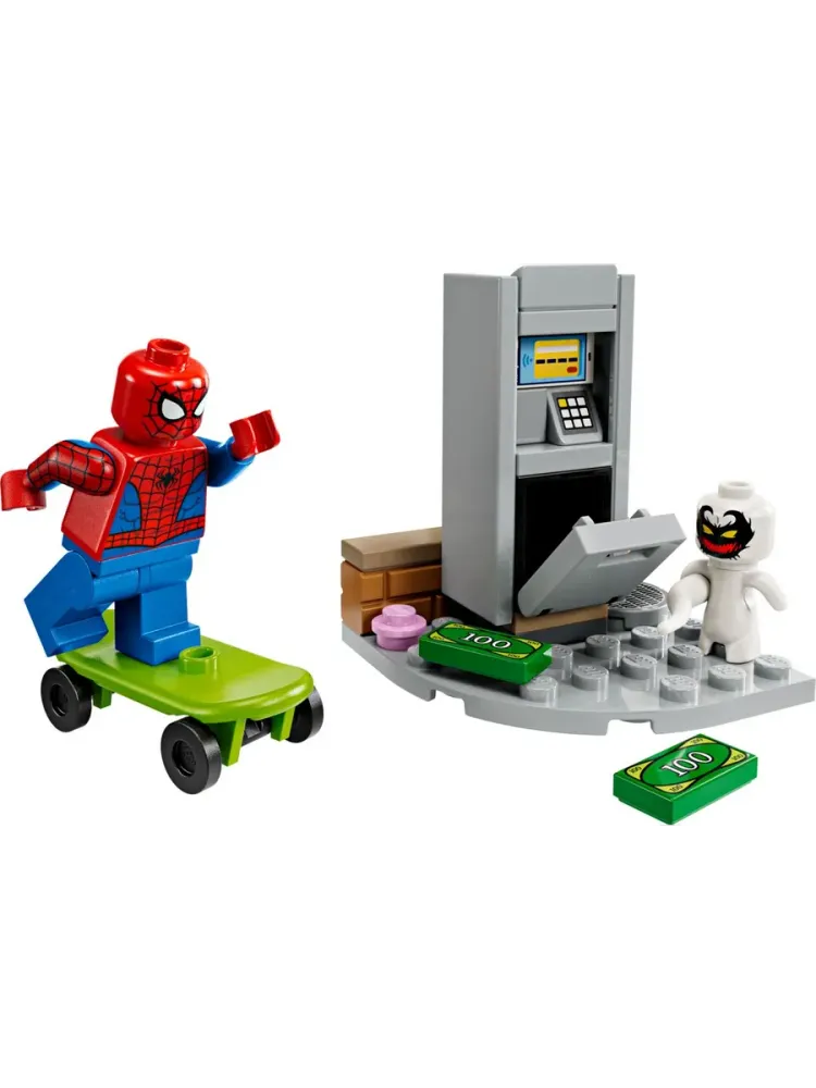 Конструктор Super Heroes 30725 Человек-Паук против Венома