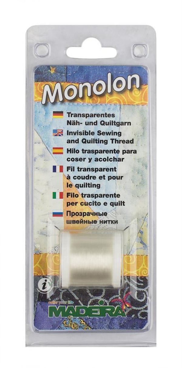Нитки прозрачные Madeira Monolon 500м, 9663, 1 катушка